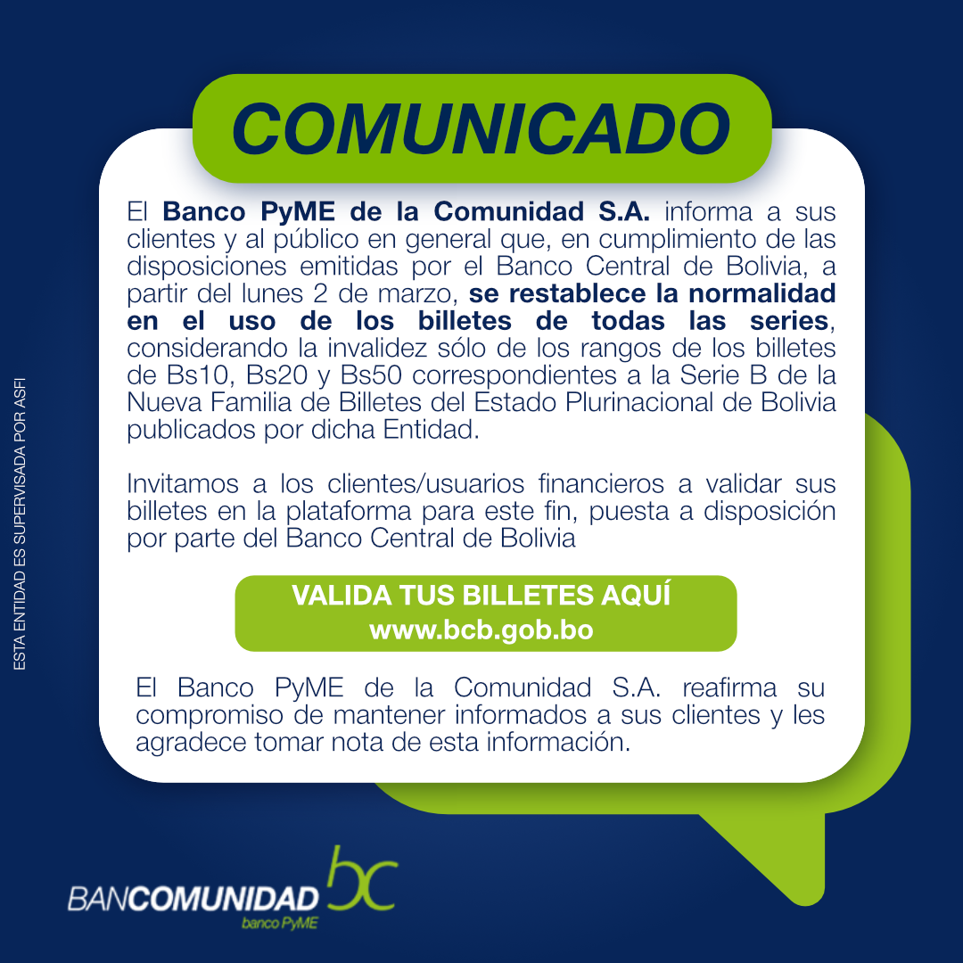 COMUNICADO NORMALIDAD CORTE B 02.03.2026